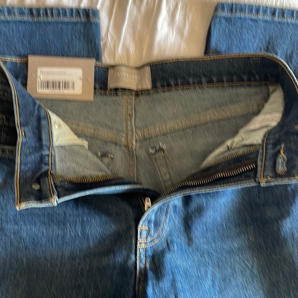EVERLANE THE ORIGINAL CHEEKY HIGH RISE STRAIGHT LEG ORGANIC COTTON JEAN